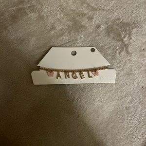 “ANGEL” necklace and “Spiritual” bracelet